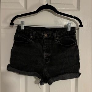 Small size 8 Black Jean Shorts From Style and Co